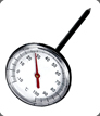 termómetro para termos tipo dial